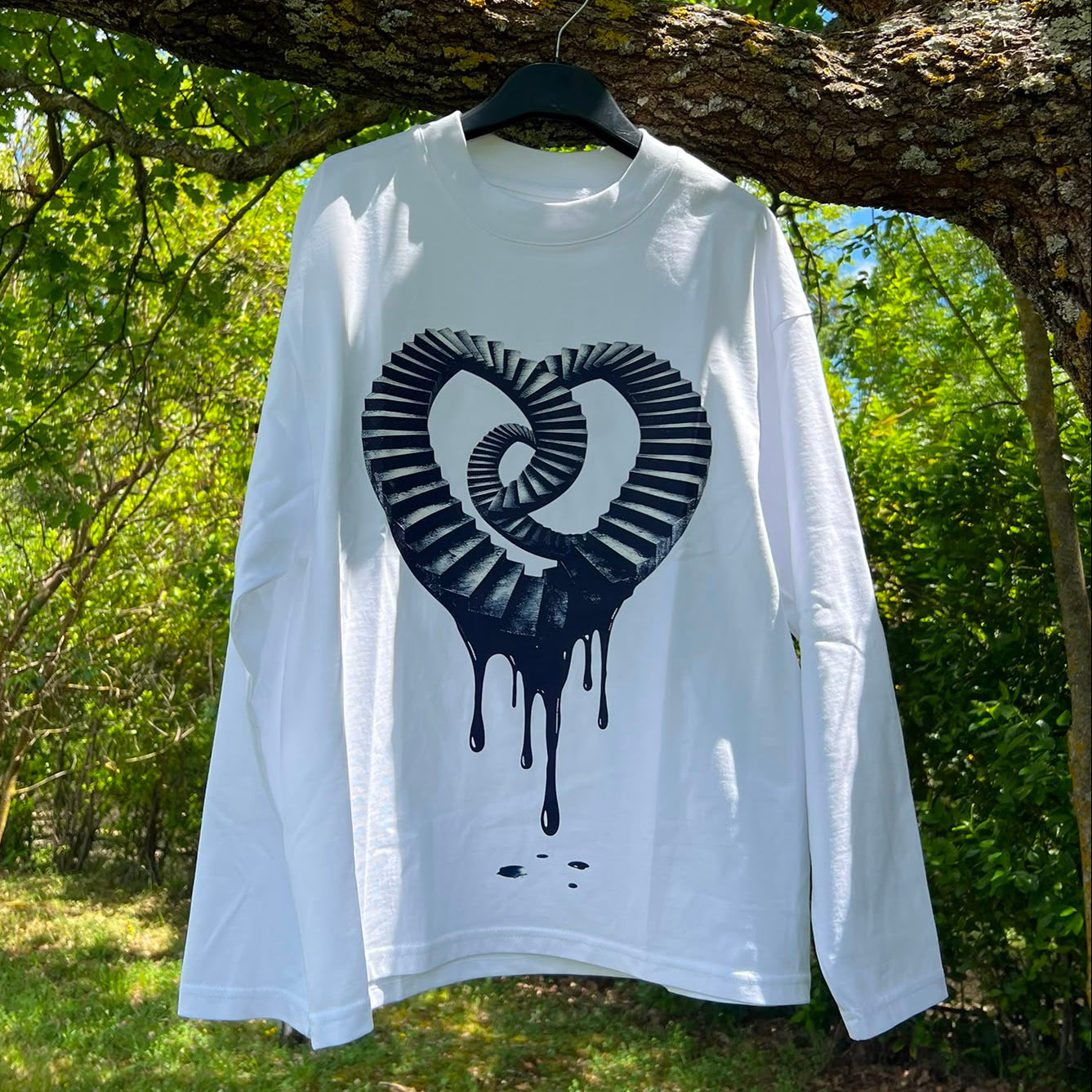 Longsleeve 3STAIRS “Heart Stairs" Unisex - 3STAIRS
